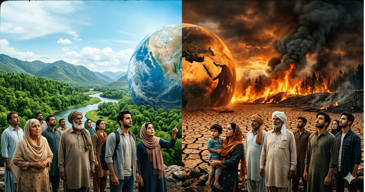 اگر زمین بول سکتی، تو وہ ہمیں کیا کہتی؟