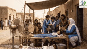 جیکب آباد میں ہیٹ ویو کے دوران چودہ سالہ لڑکی نورین